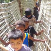 Field trip rope bridge